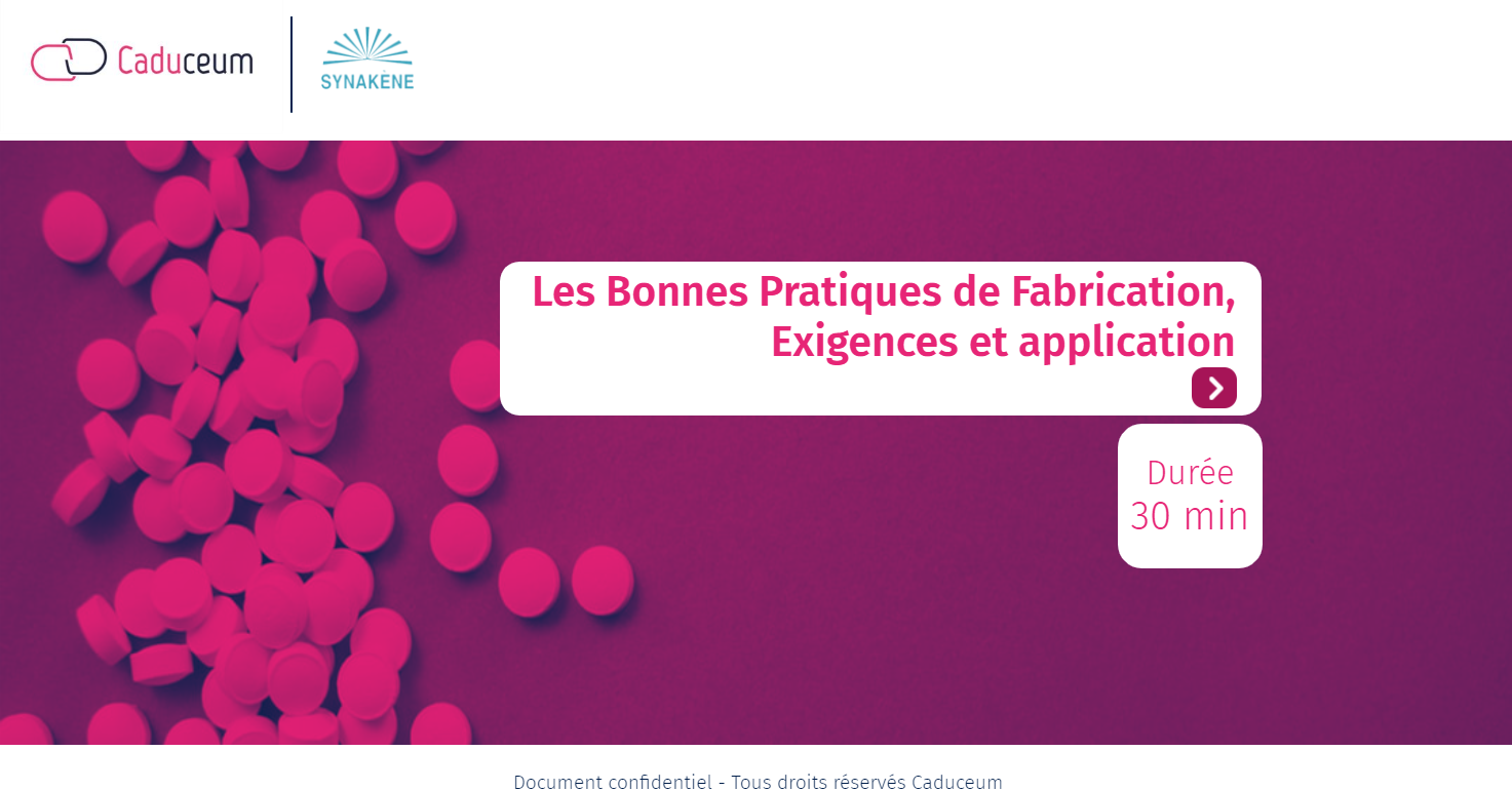 Formation Bonnes Pratiques de Fabrication – Sensibilisation